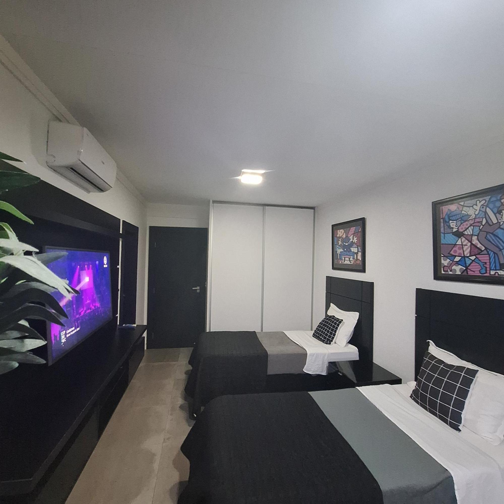Apartamento Frente Mar Moderno 130M2 Santos  Exterior foto