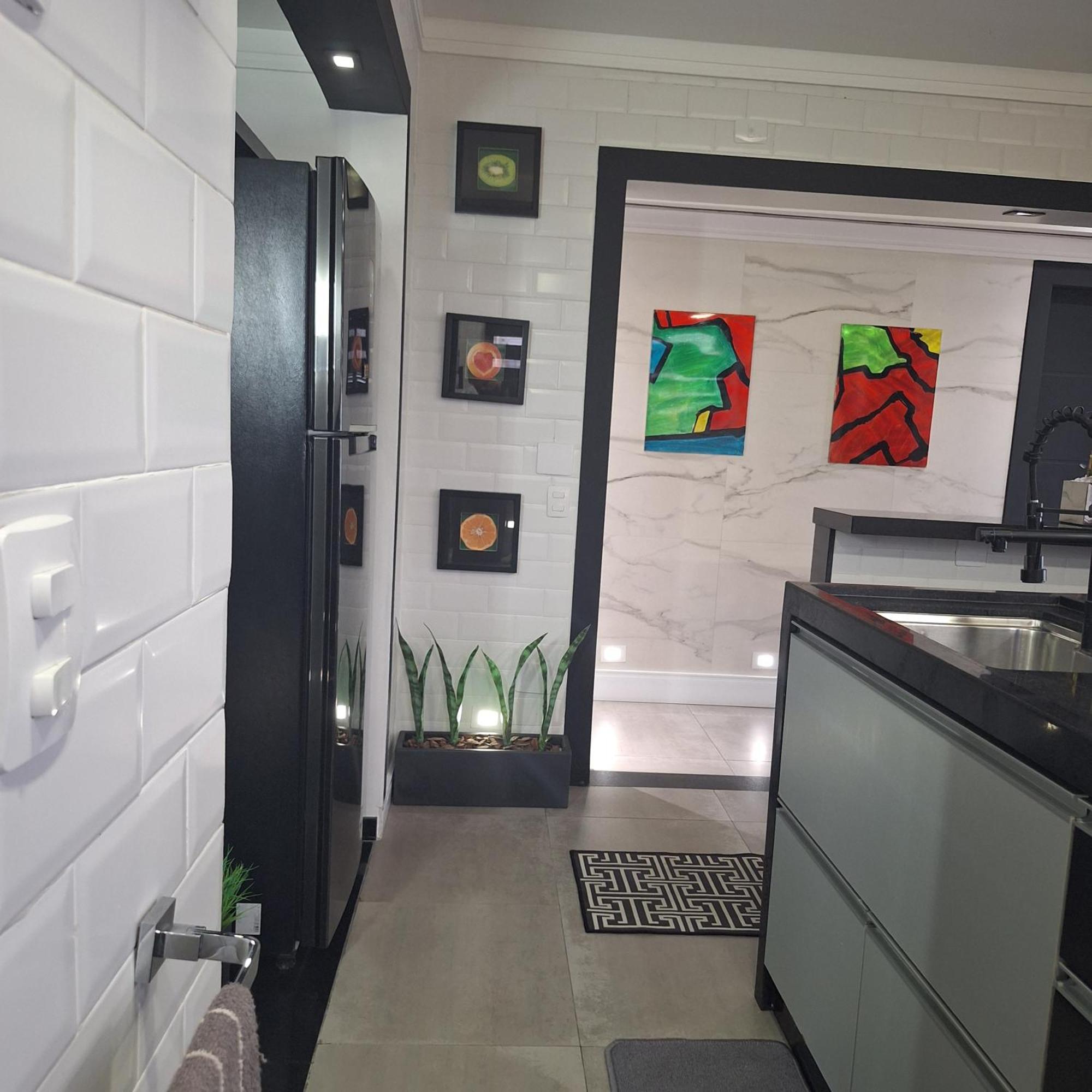 Apartamento Frente Mar Moderno 130M2 Santos  Exterior foto