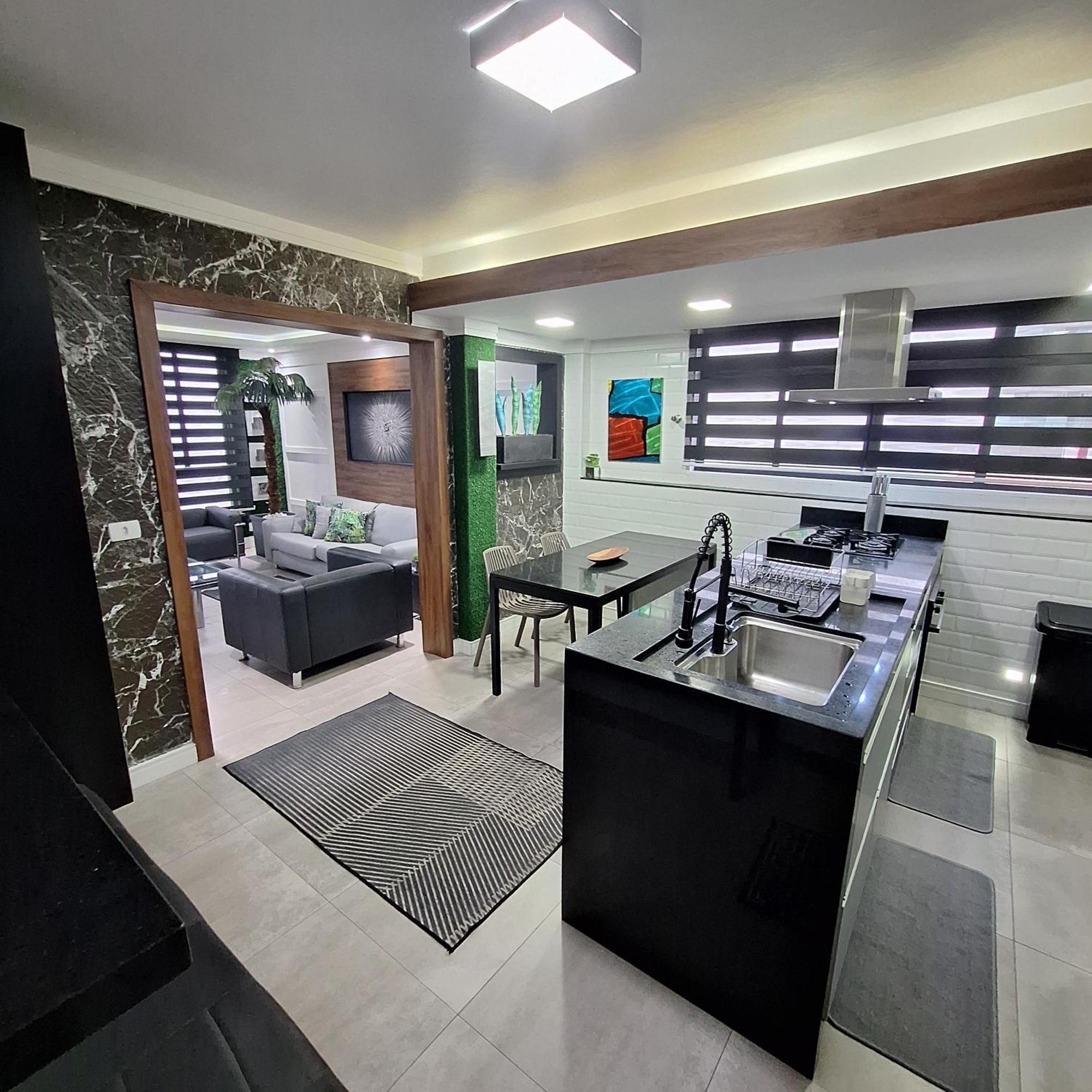 Apartamento Frente Mar Moderno 130M2 Santos  Exterior foto