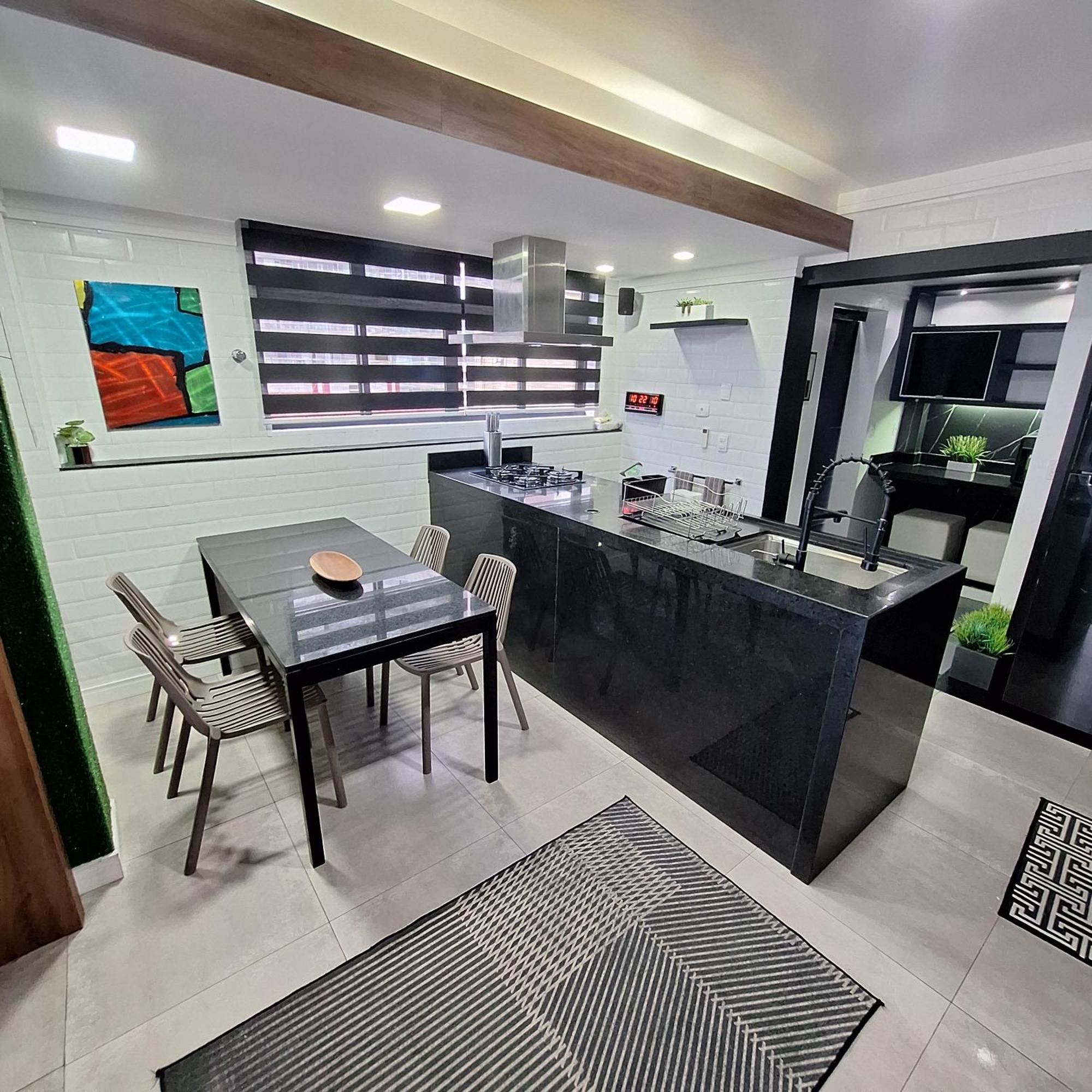 Apartamento Frente Mar Moderno 130M2 Santos  Exterior foto