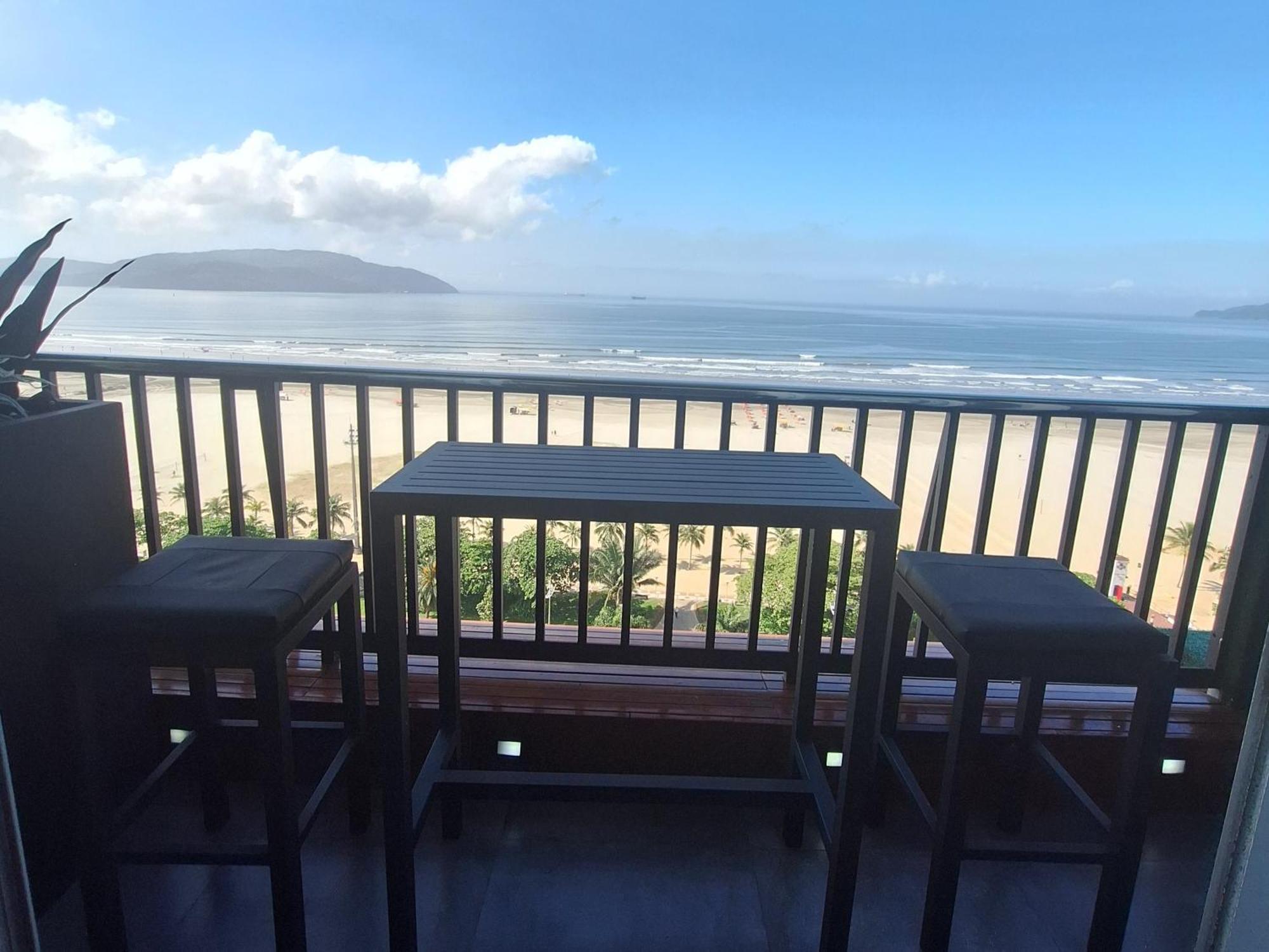 Apartamento Frente Mar Moderno 130M2 Santos  Exterior foto