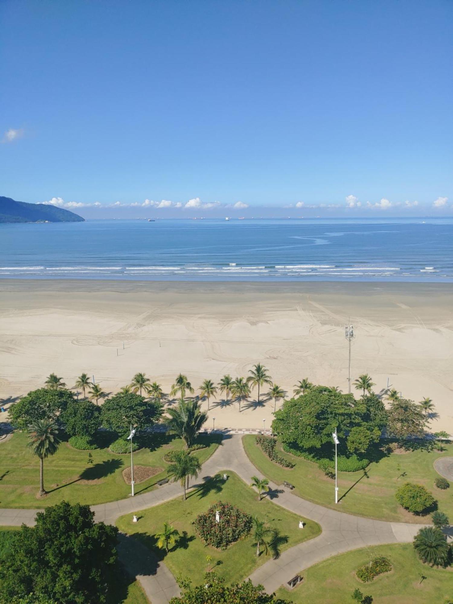 Apartamento Frente Mar Moderno 130M2 Santos  Exterior foto